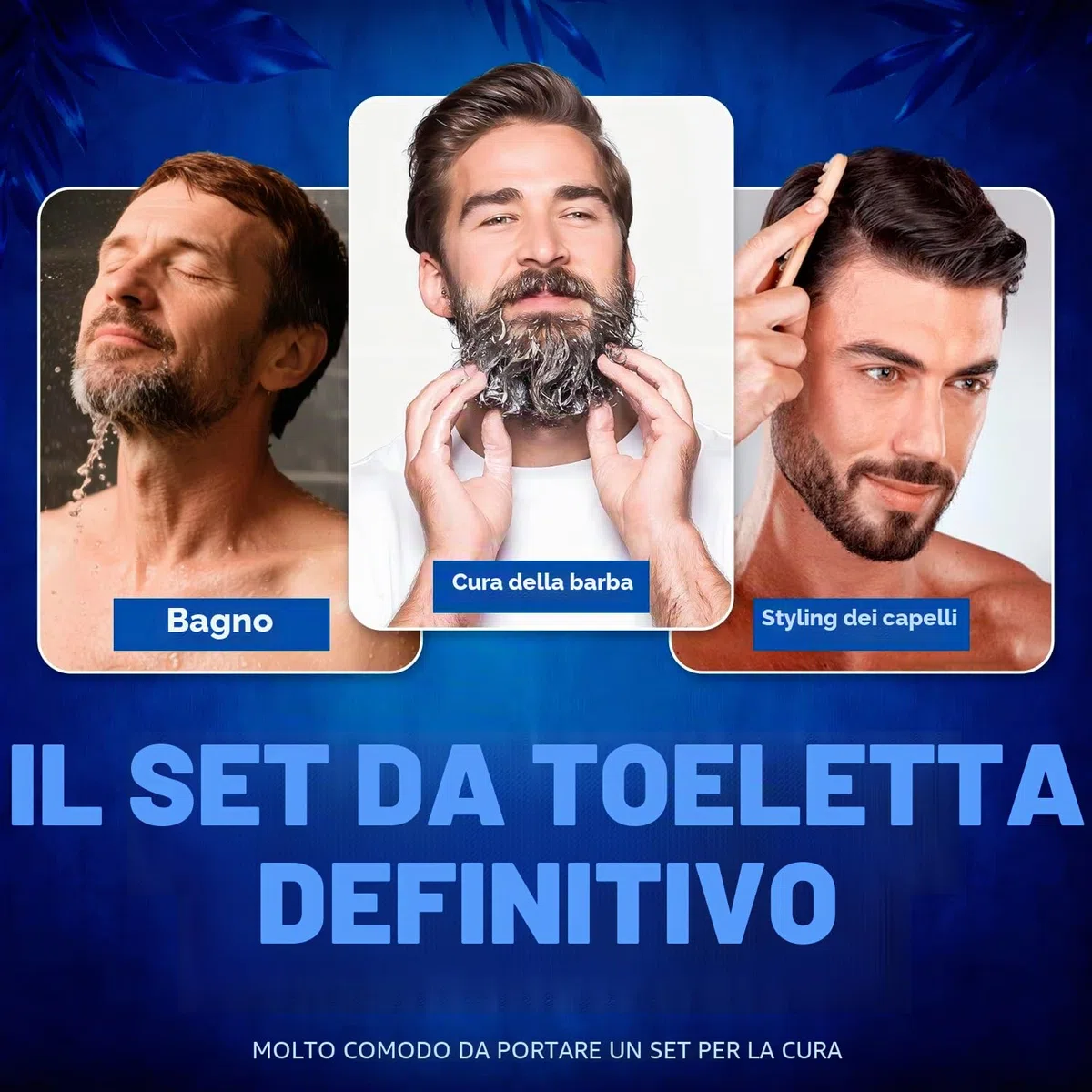 Calendario dell'Avvento 2025 per Uomo, 24pcs Premium per la cura della Barba, Calendario Natalizio per la cura Della Barba, Corpo, Viso, Barba e Capelli, Regali di Natale per Uomo Papà Nonno Marito