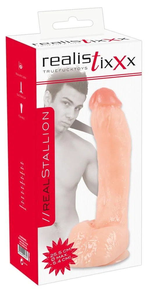 YOU2TOYS Dildo Realistico a Ventosa Extra Large, 28 cm
