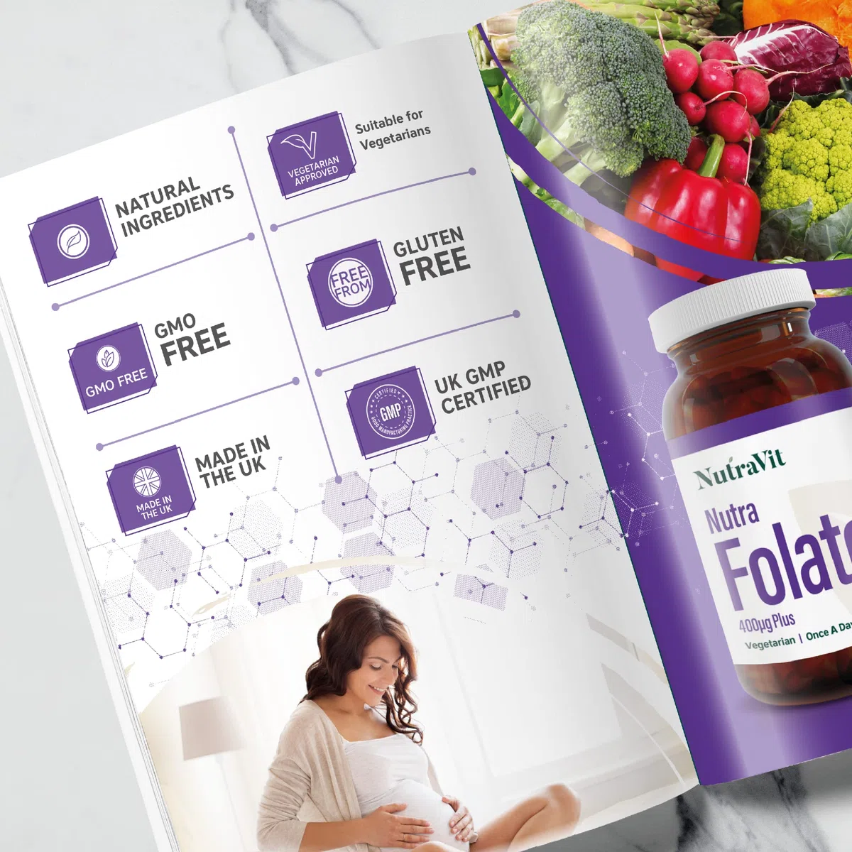 NUTRA FOLATE 400MCG PLUS 30's