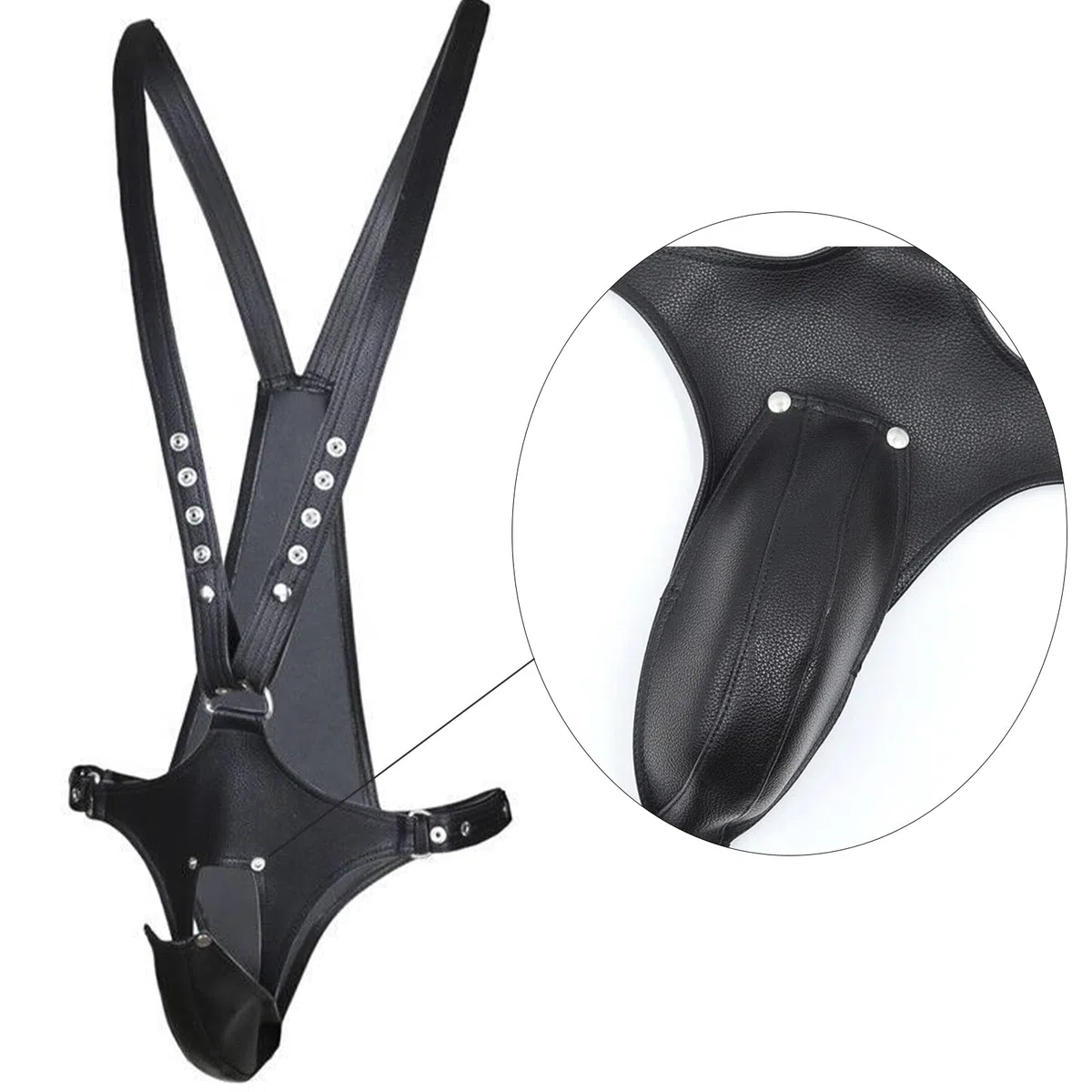 BDSMLOVE Imbracatura in pelle per uomo,Perizoma per uomo, Imbracatura gay, adulti sexy bondagerie, bdsm strap on sesso bondage sex toy