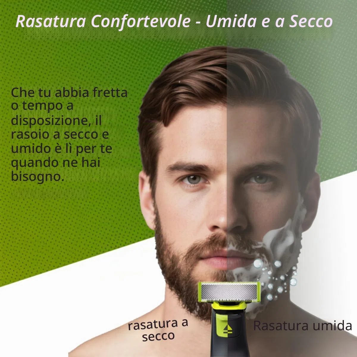 Testine di ricambio per rasoio compatibili con One Blade, confezione da 2/3/4/6, per rasoio/tonda elettrica Philips One Blade (3)