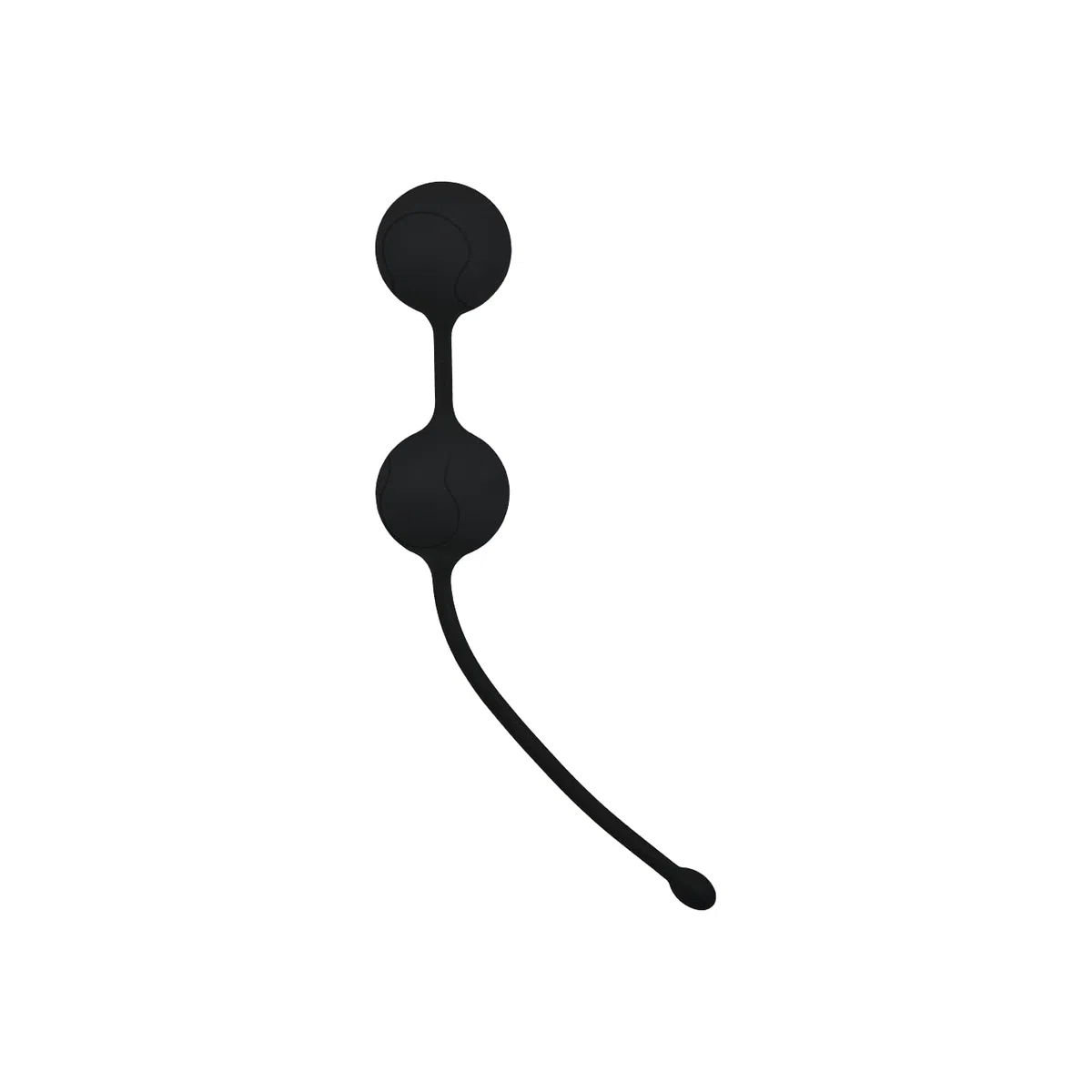 Eis - Palline vaginali "Heavy Metal" in silicone, anima in metallo, silicone delicato sulla pelle, diametro 3 cm, 154 g
