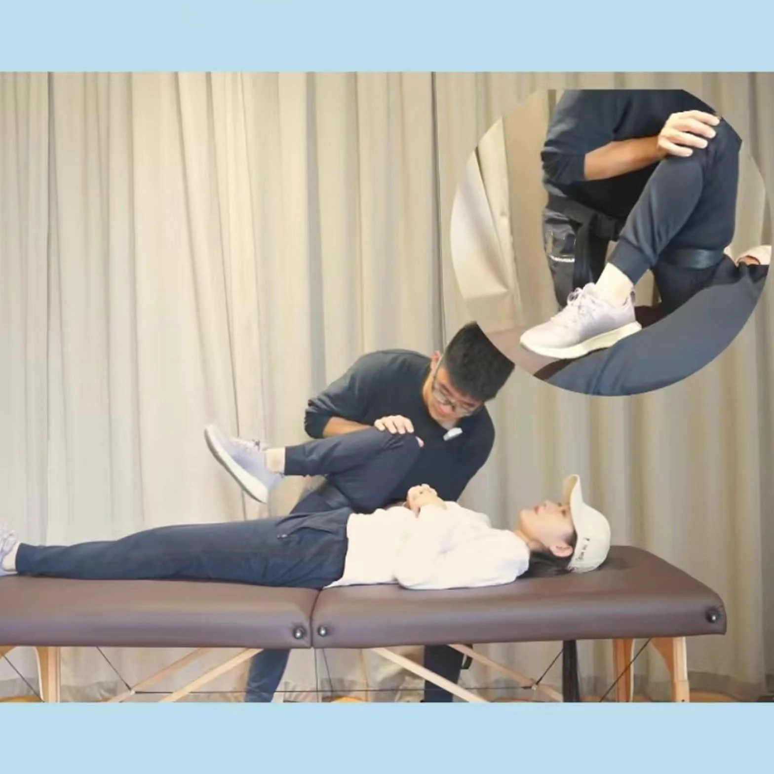 Cintura di mobilizzazione per Fisioterapia da 3 m, Cintura di mobilizzazione, Cintura di trazione, per Fisioterapia, Riabilitazione, Stretching, trazione Manuale(A)