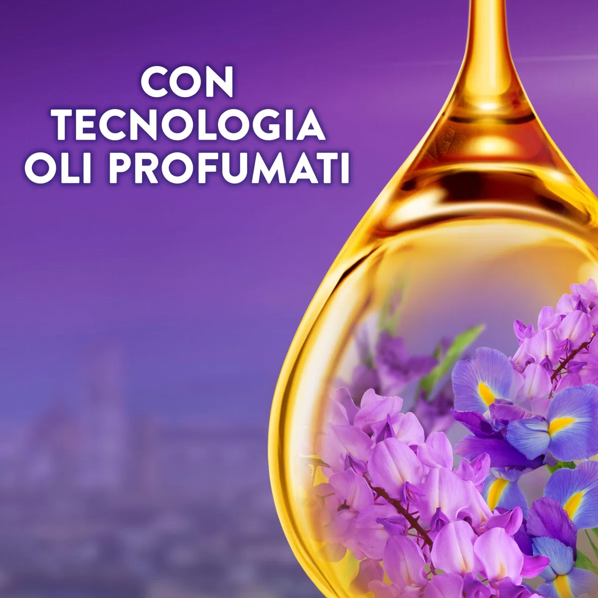 Lenor Ammorbidente Lavatrice Concentrato Essenze d’Italia, 440 Lavaggi (8x55), Firenze, Note Di Iris e Glicine, Profumo autentico di lunga durata