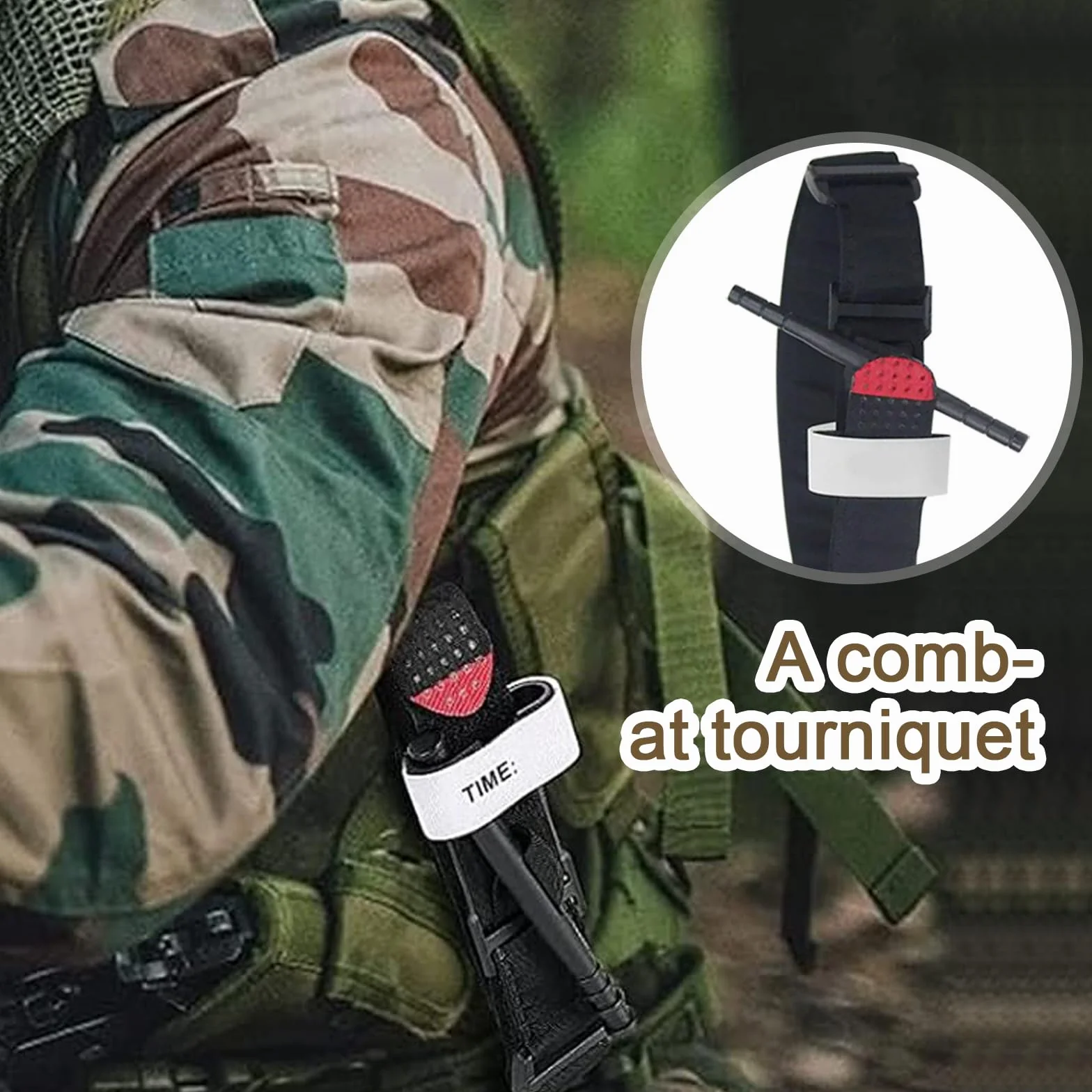 Borsa Pronto Soccorso, Kit Primo Soccorso per Esterni, Tattico Molle Marsupio, Trauma First Aid Kit, Kit Traumi, Emergenza Primo Soccorso (giallo mimetico)