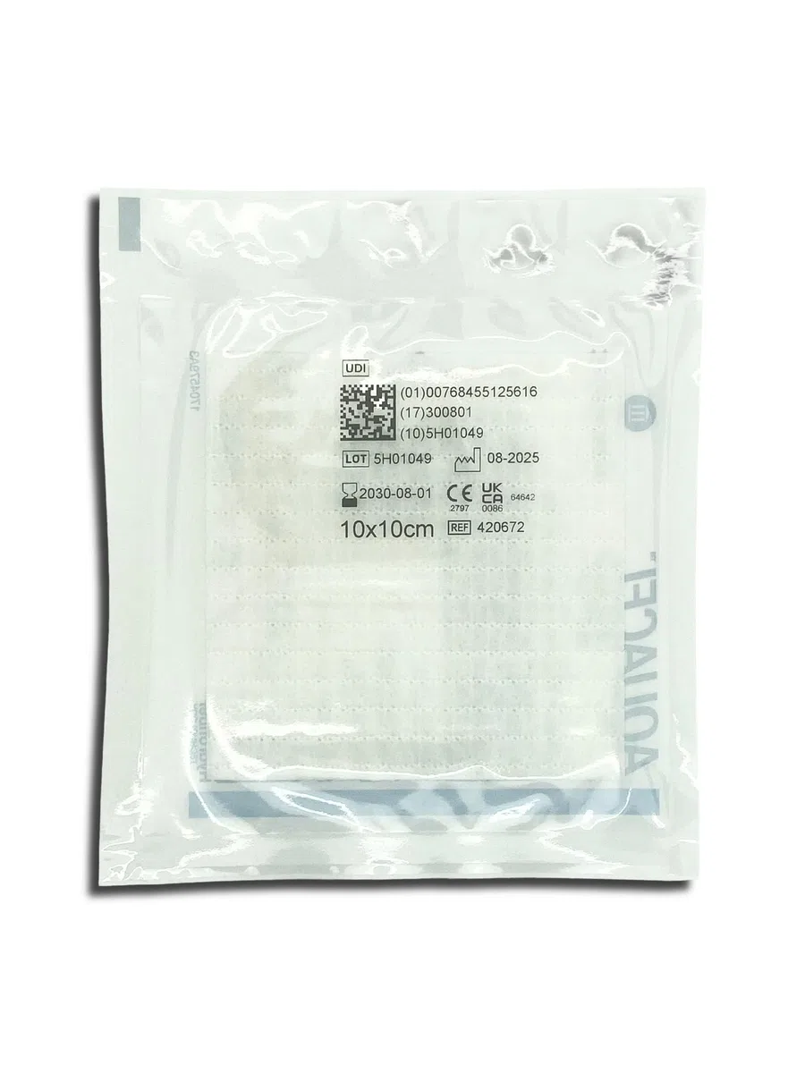 Aquacel 420672 bendaggi extra, 10 cm x 10 cm (confezione da 10)