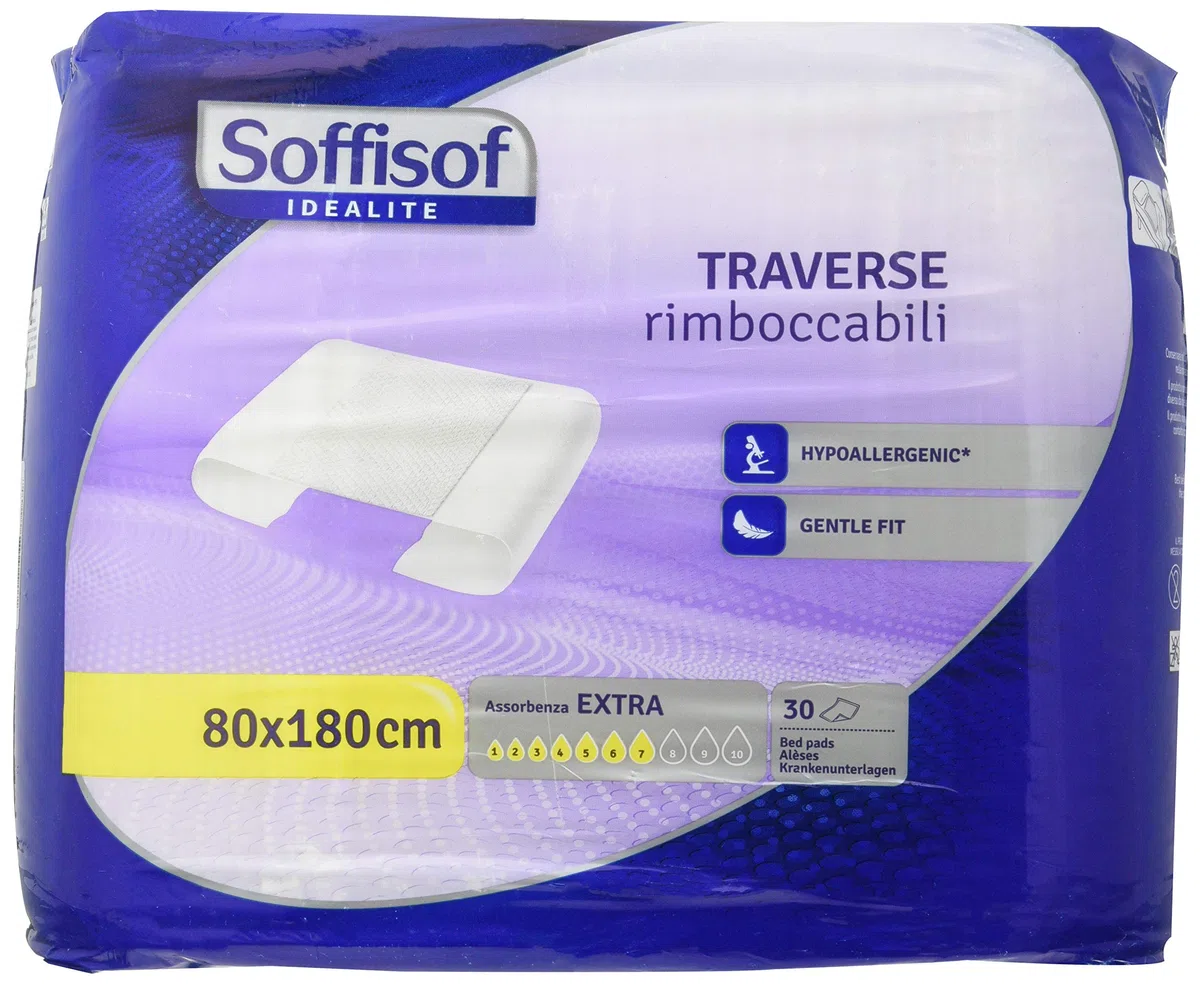 Soffisof Traverse Rimboccabili 80 X 180 Cm, Bianco, 30 Unità