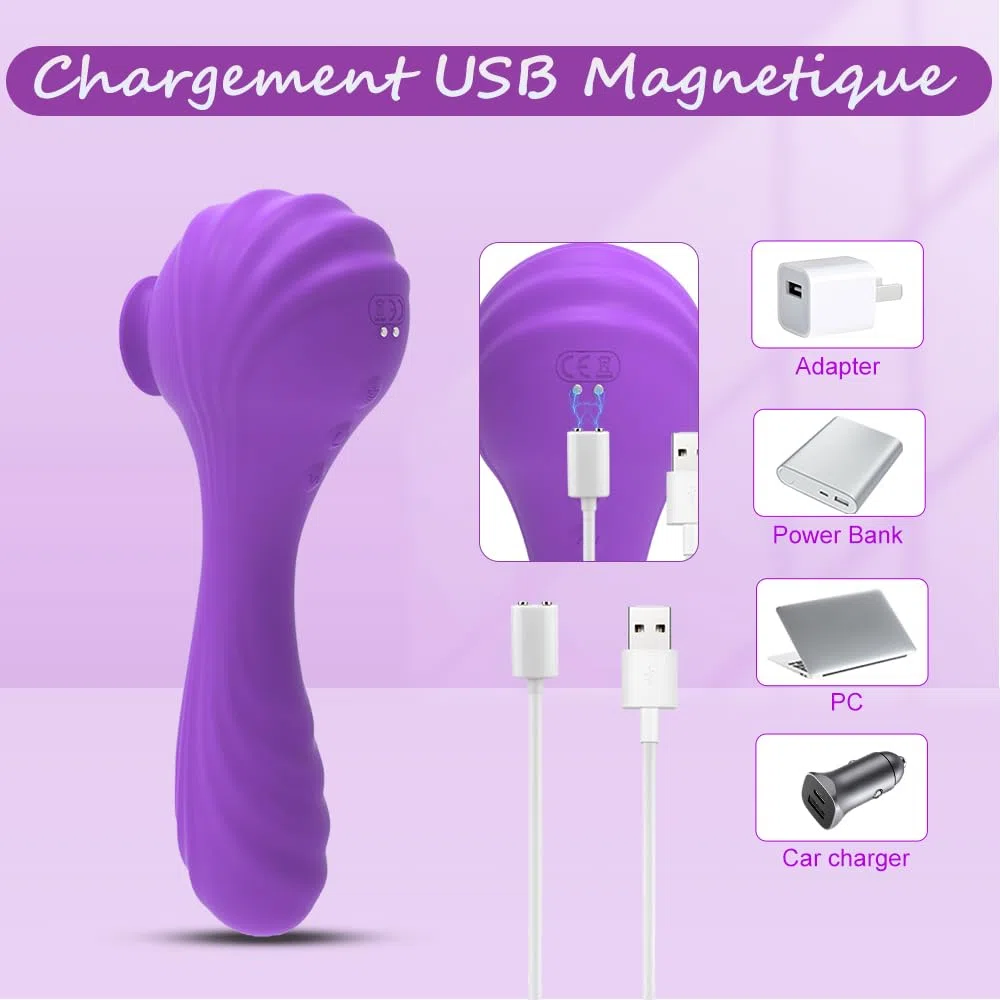 Súcchiá Çlîtórîde per Dónnà Vibratore Vibratore del clitoride del punto G clitoride Per Giocattoli del sesso dell'orgasmo rapido Per Masturbatore delle donne