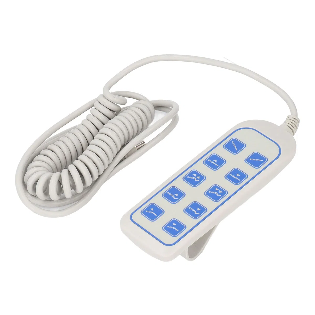 Controller manuale per sedia e telecomando per letto sollevabile con grado di protezione IP66 Controller elettrico a barra di spinta per poltrone reclinabili e letti regolabili con spina a 8 pin