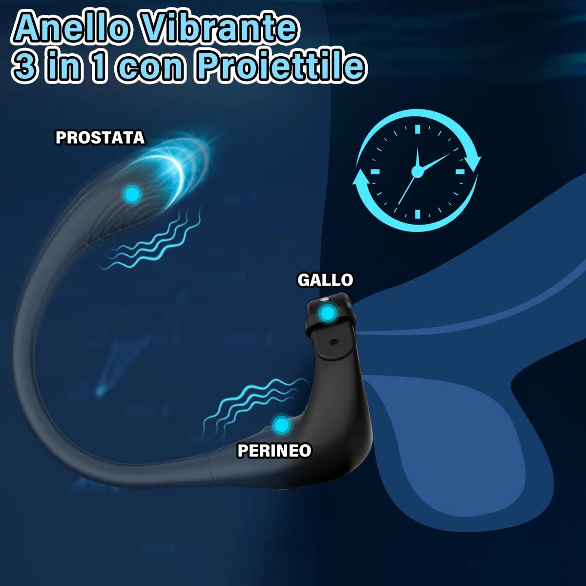 Anale Plug Vibratore per Uomini Sex toys - Anello del Pene Vibratori Giocattoli Sessuali Uomo Gay Coppie Sesso con 10 Modalità di Vibrazione e APP, Analesex Erotici Massaggiatore Prostata Stimolatore