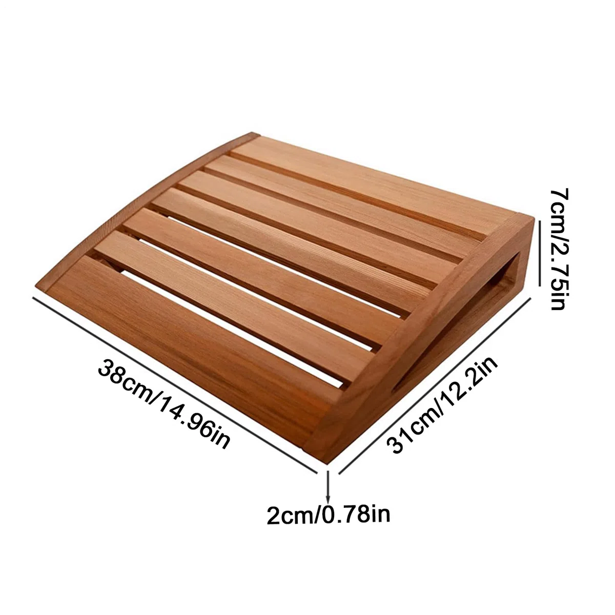 Cuscino per sauna, in legno naturale, antiscivolo, ergonomico, per riposare, rilassare e alleviare lo schienale, per donne, uomini, adulti, casa, spa, riposare, rilassare