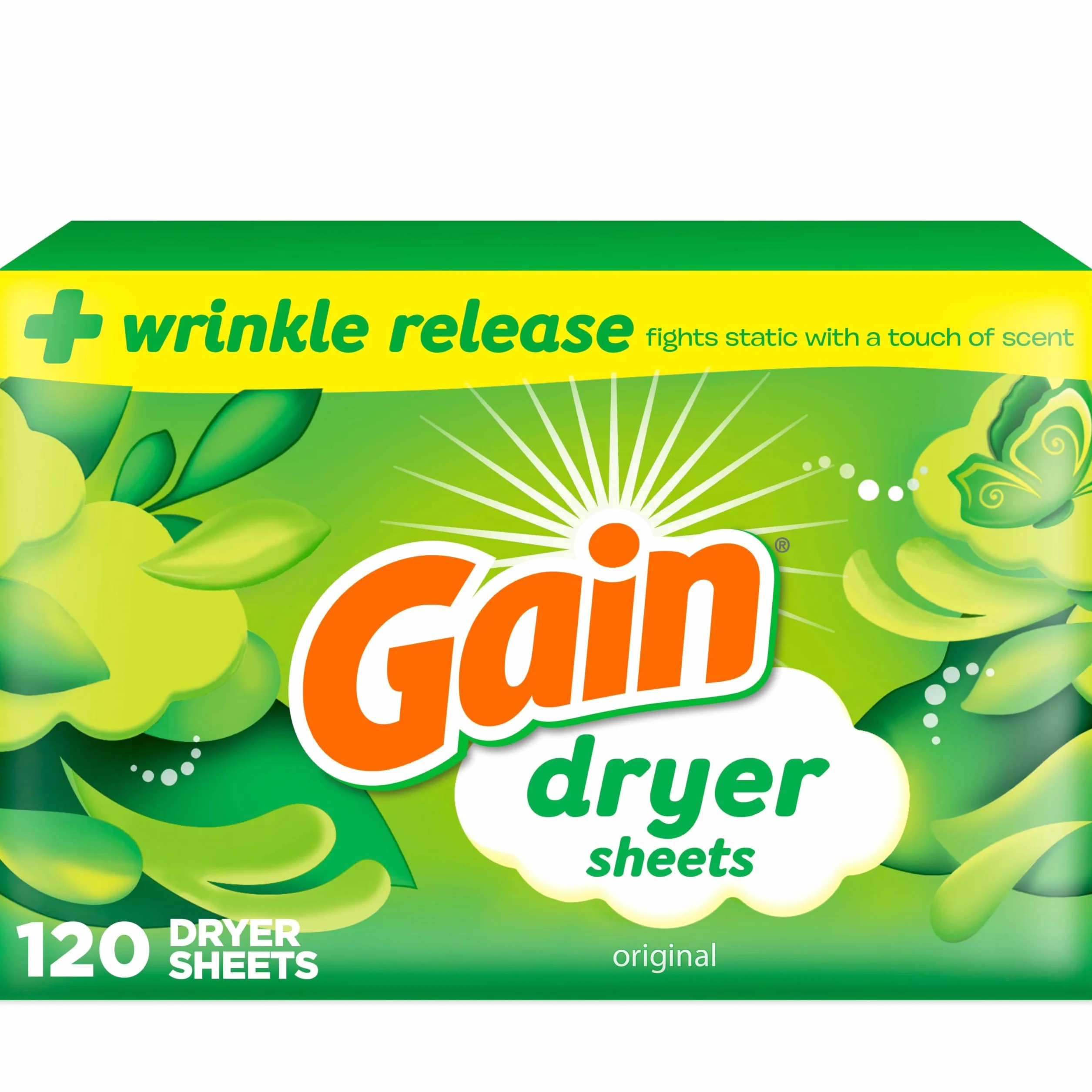 Gain Fogli asciugatrice Original, 120 Count