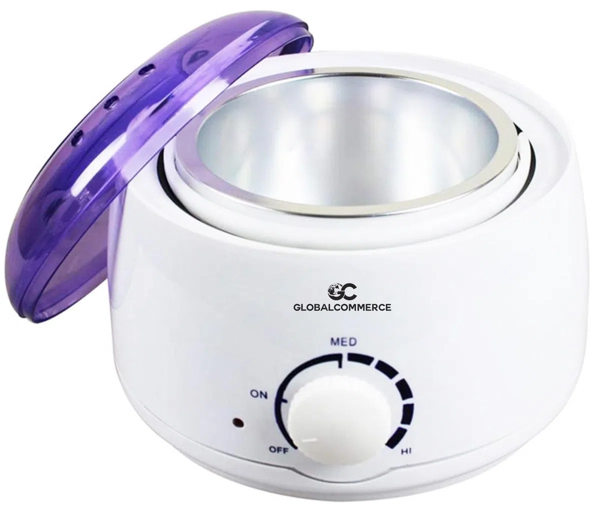 Scalda cera fornello elettrico per scaldare tutti i tipi di cera per depilazione con termostato e cestello in alluminio capacita di 400 ml circa MWS