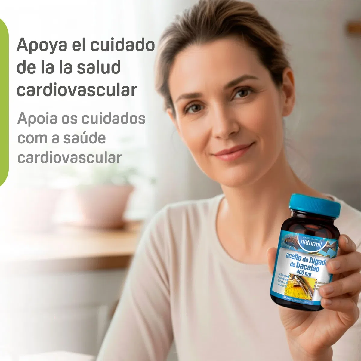 Naturmil Aceite De Higado Bacalao 400 Mg 45 Per