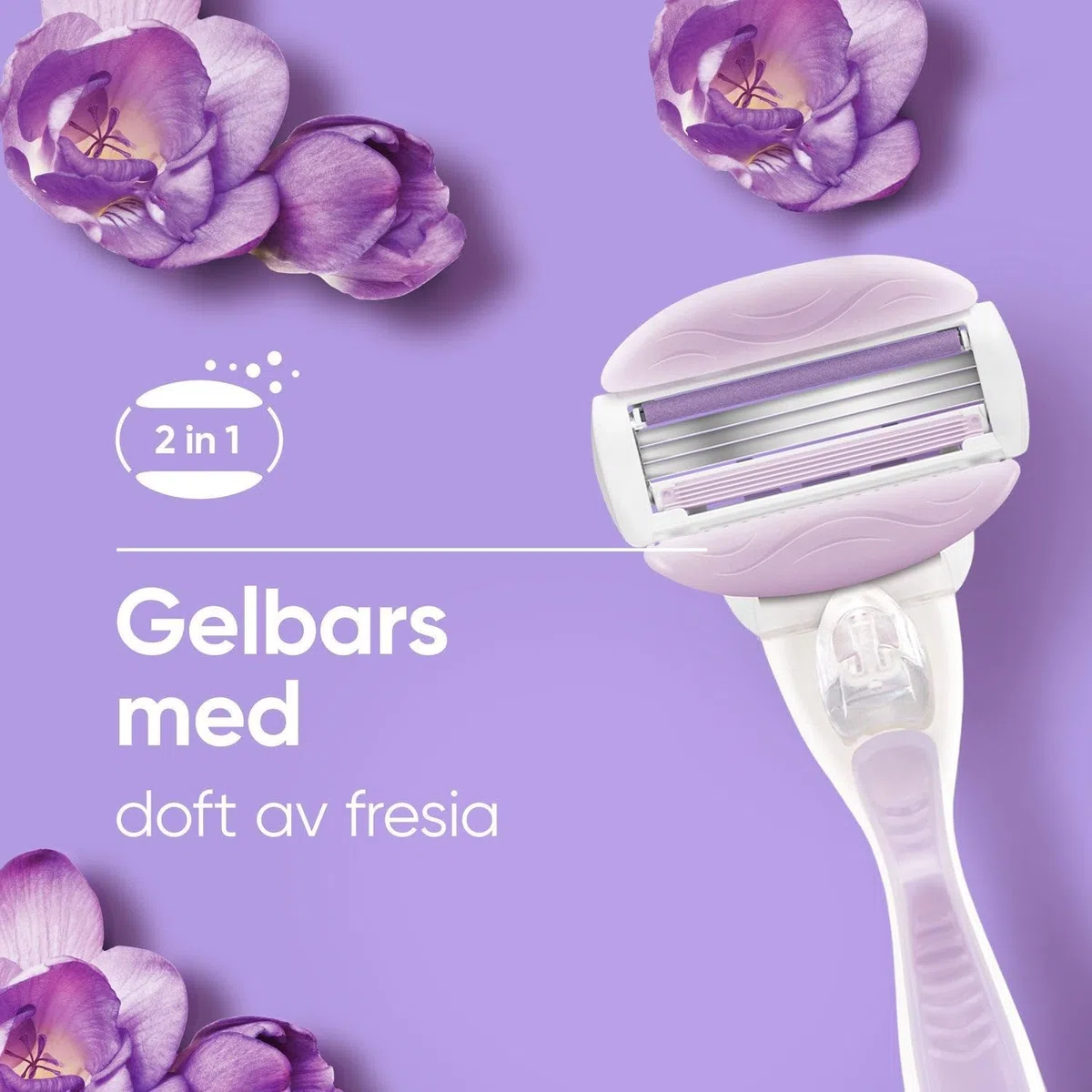Gillette Venus ComfortGlide Breeze Rasoio Depilazione Di Ricambio 1 Pezzi Di Ricambio Manico In Metallo E Supporto Doccia