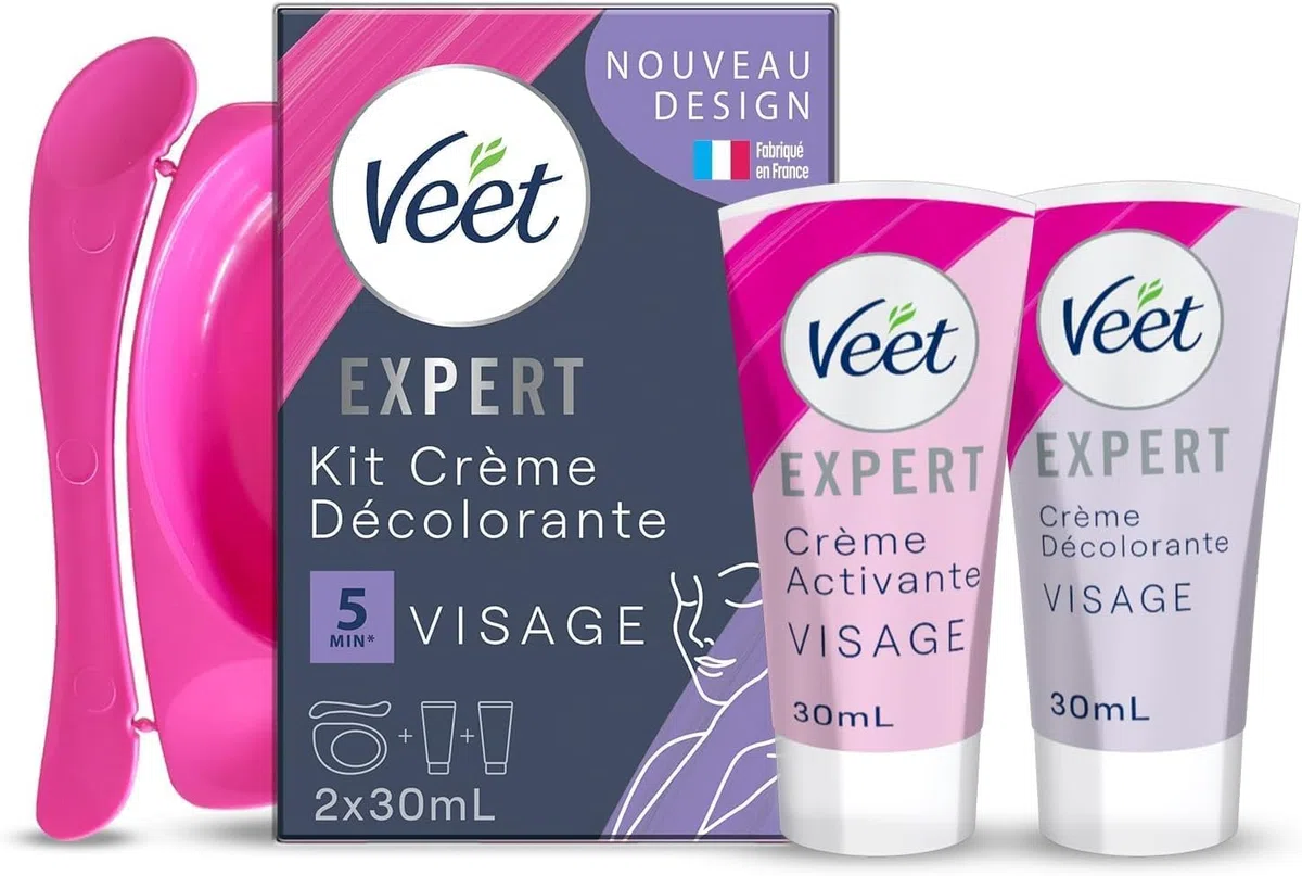 Veet Crema decolorante speciale per il viso
