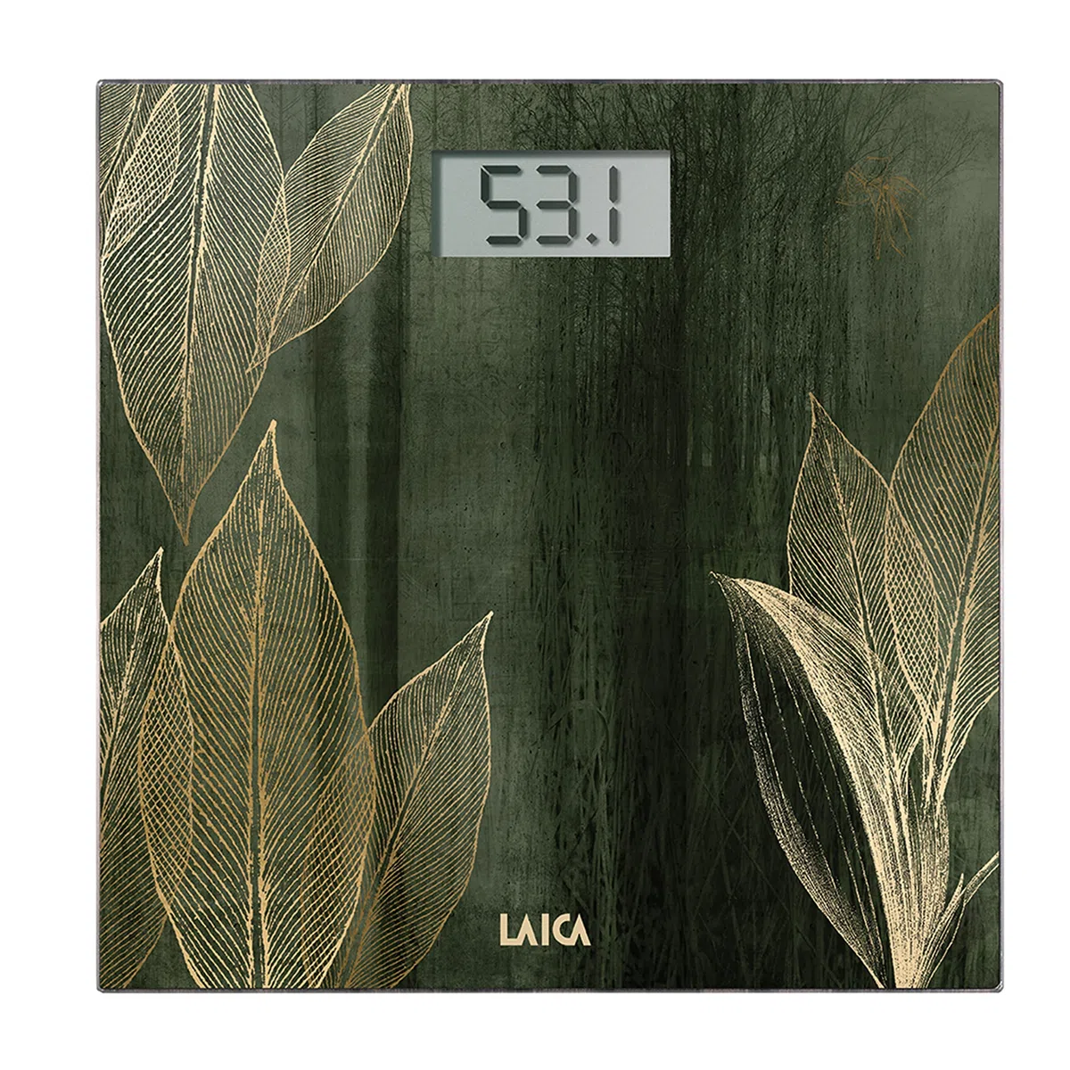Laica PS1077, Bilancia da bagno con schermo LCD, Peso massimo 180 Kg, New Art Desing Collection
