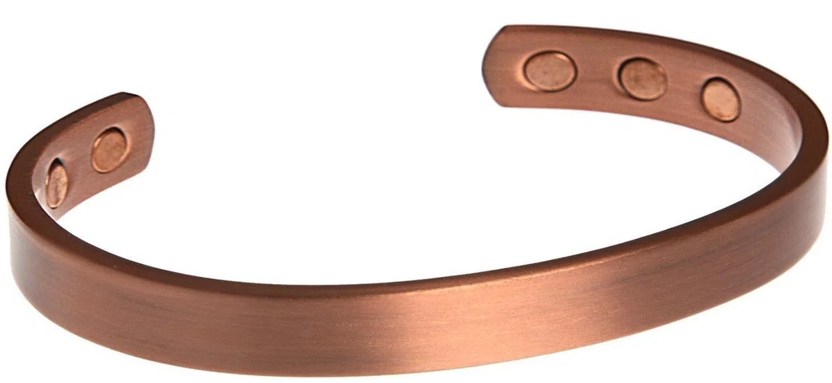 Braccialetti in rame per artrite, magnetici, terapeutici, sollievo dal dolore