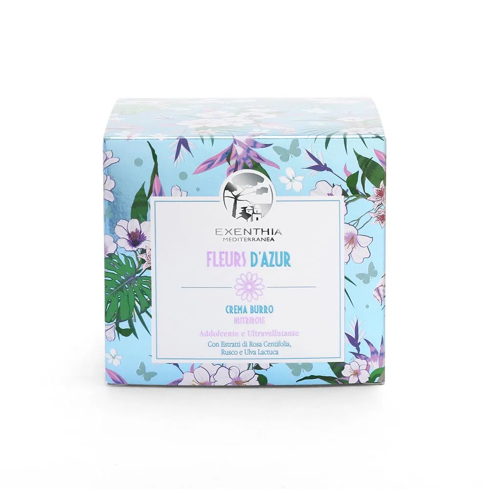 Fleurs D'Azur Crema Burro Corpo Nutrirose 200ml - Exenthia Mediterranea