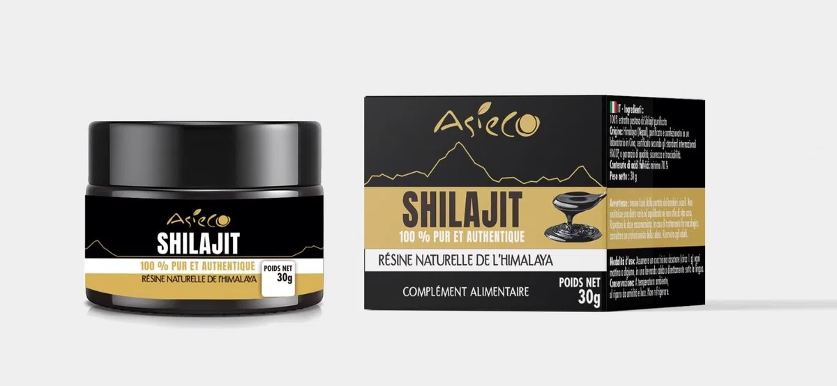 Shilajit dell'Himalaya - Resina Naturale - 30 g - Vaso