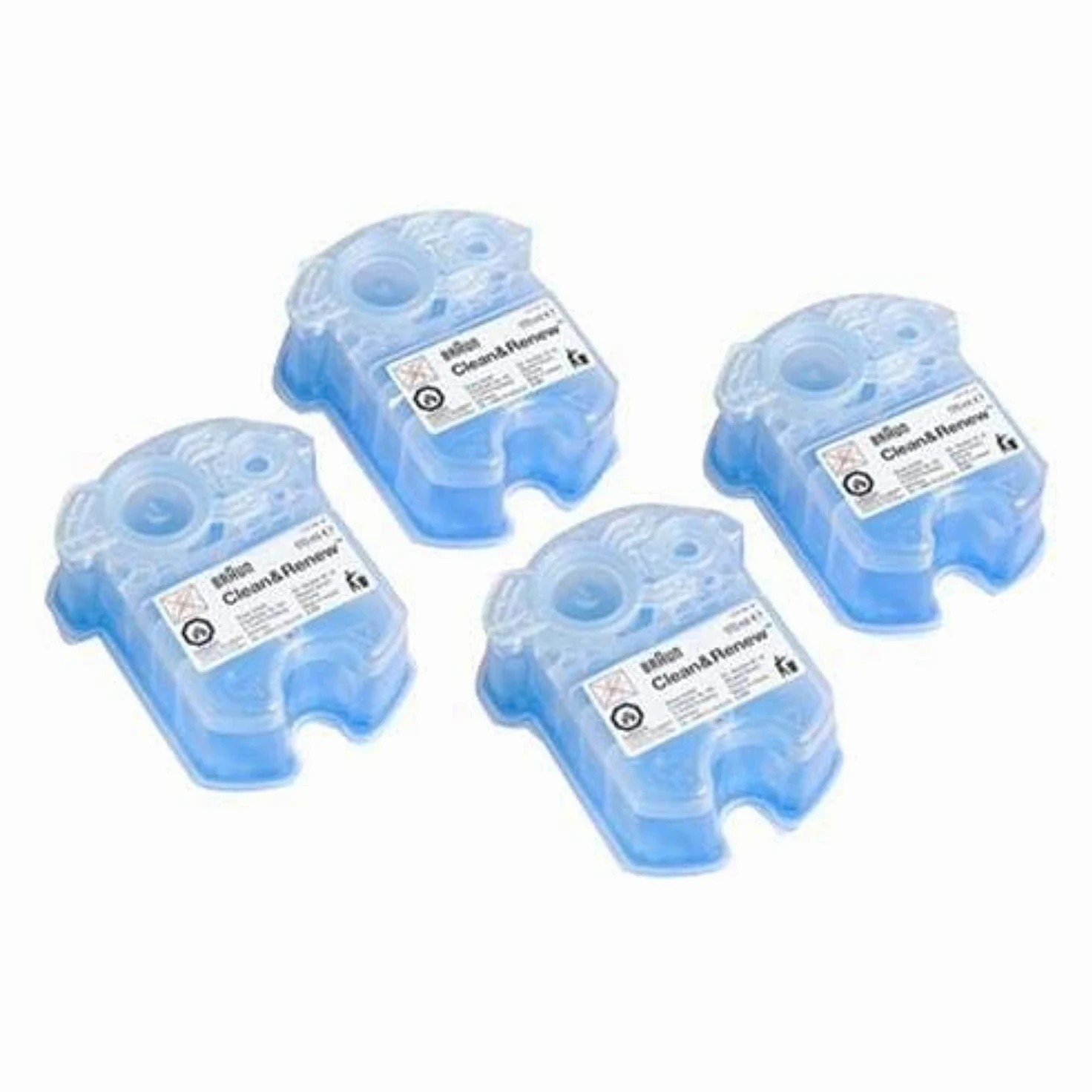 Braun Ricambi 4 Pack Clean and Renew CCR4 3+1 Ricambi Clean and Renew CCR4 3+1