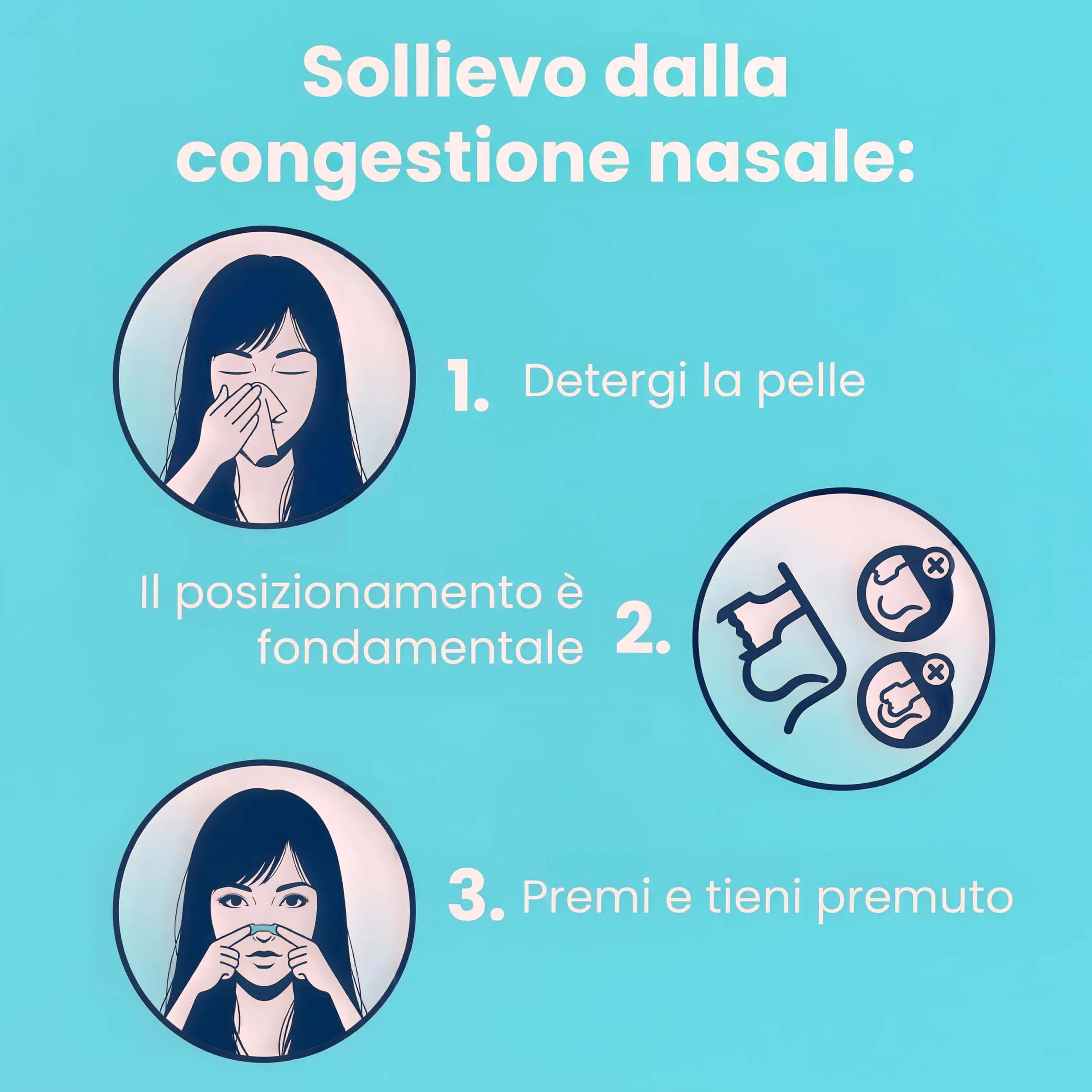 Breathe Right Cerottini Nasali Trasparenti Grandi - Strisce Nasali Invisibili per Respirazione Libera, Sollievo da Naso Chiuso & Russamento - Anche Per Pelli Sensibili - Confezione da 30 Pezzi