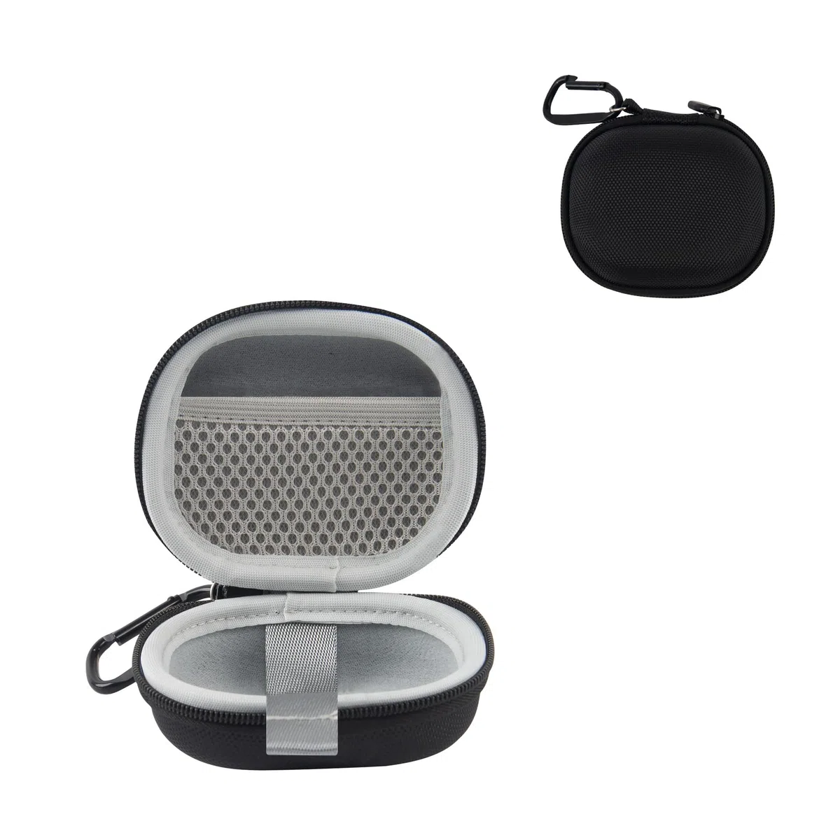 Custodia per rasoio elettrico compatibile con Laifen P3 Pro, custodia protettiva rigida compatta da viaggio con tasca in rete per accessori per rasoio, nero