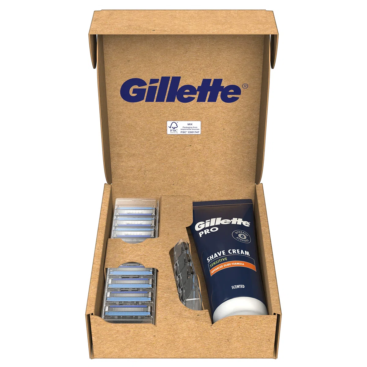 Gillette Mach3 LAMETTE DA BARBA e CREMA BARBA UOMO, 14 RICAMBI (da 3 Lame), Microaletta Protettiva, Ottimo Scorrimento con STRISCIA LUBRIFICANTE, Fino a 15 RASATURE con 1 LAMETTA