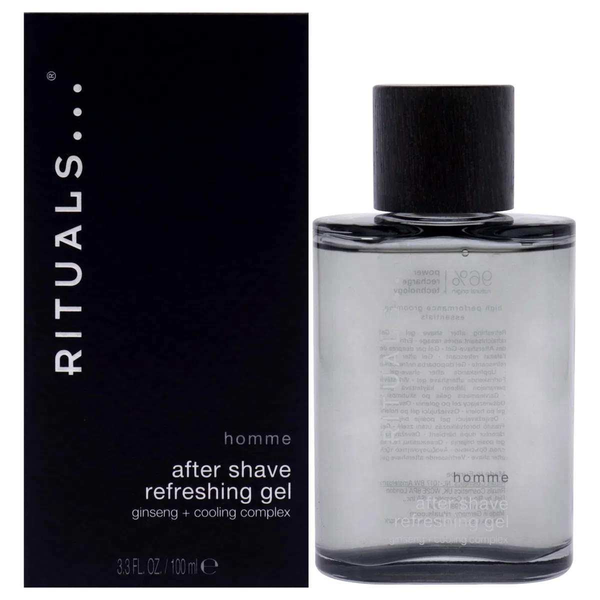RITUALS Gel Dopobarba della Homme Collection, Con Ginseng ‒ Arricchito con Complesso Rinfrescante ‒ Proprietà Nutrienti e Tonificanti