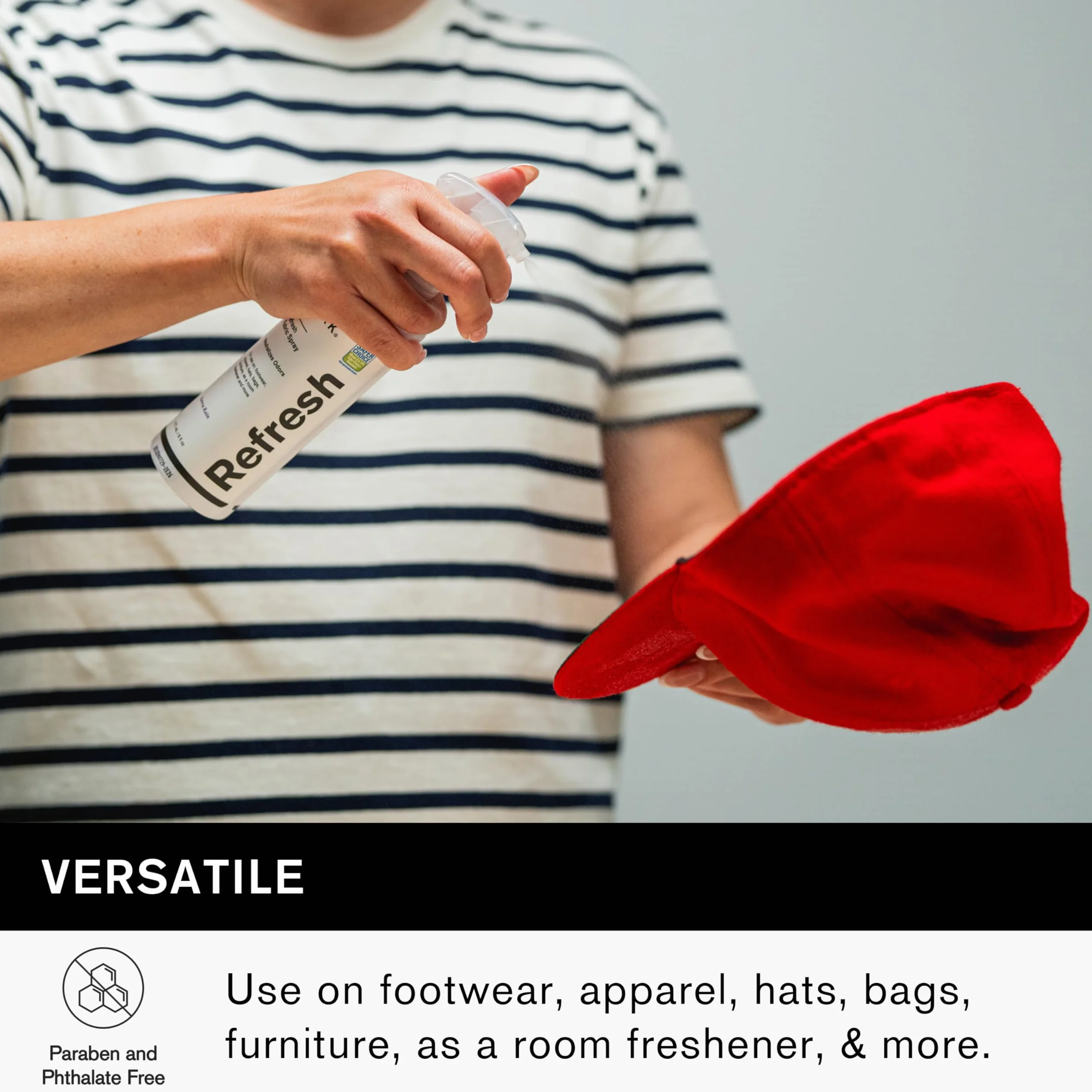 Jason Markk Spray rinfrescante, deodorante per scarpe e sneaker, elimina odori, ideale per calzature, cappelli, abbigliamento, borse, mobili, deodorante per ambienti, profumo Sierra Rain, 170 g