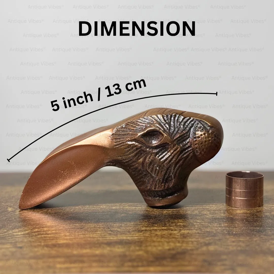 Manico vintage per bastone da passeggio, manico di ricambio per canne in legno, accessorio classico per canna fai da te, puntale in metallo con ghiera