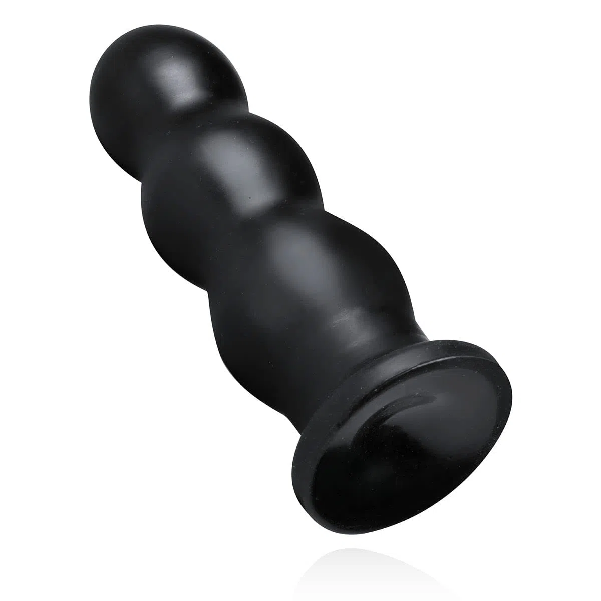 BUTTR Tactical III Buttplug (Ø 5.3-8.3 cm) Con un sensazionale design ondulato a tre punte e ampia base piatta, enorme spina anale XXL per l'utente esperto, liscia, flessibile, bolla, unisex