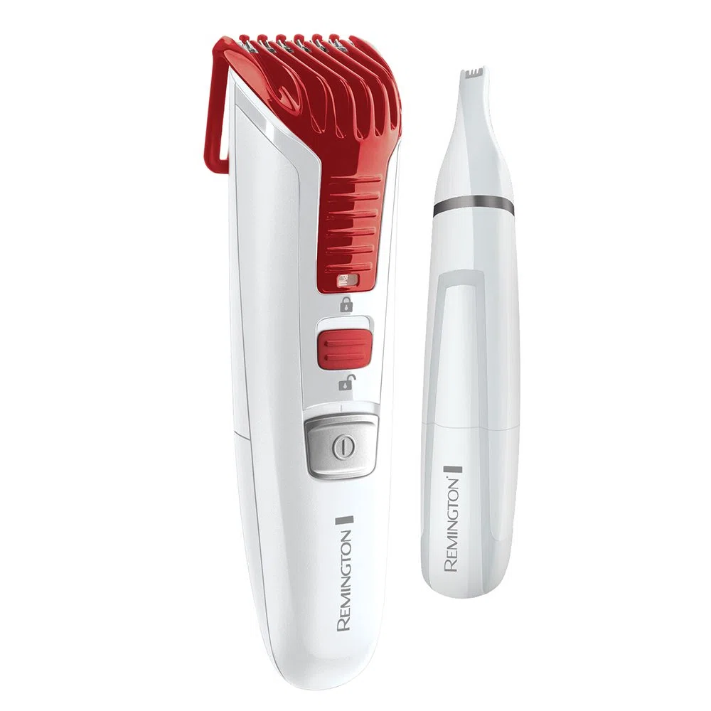 Remington MB4122 Beard Boss Regolabarba Limited Edition Gift Set, batteria, bianco