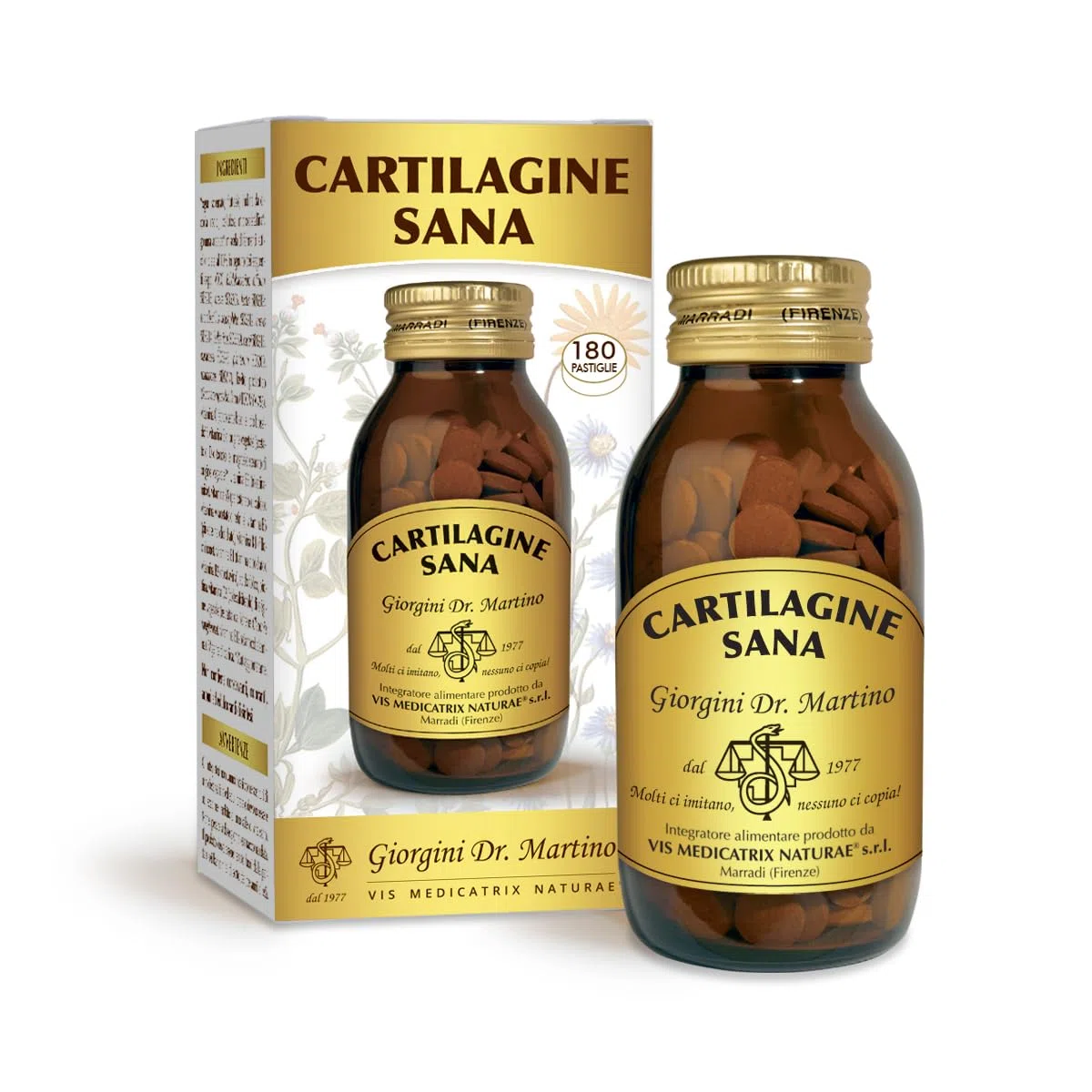 CARTILAGINE SANA Pastiglie - 90 g (integratore di glucosamina e condroitinsolfato)