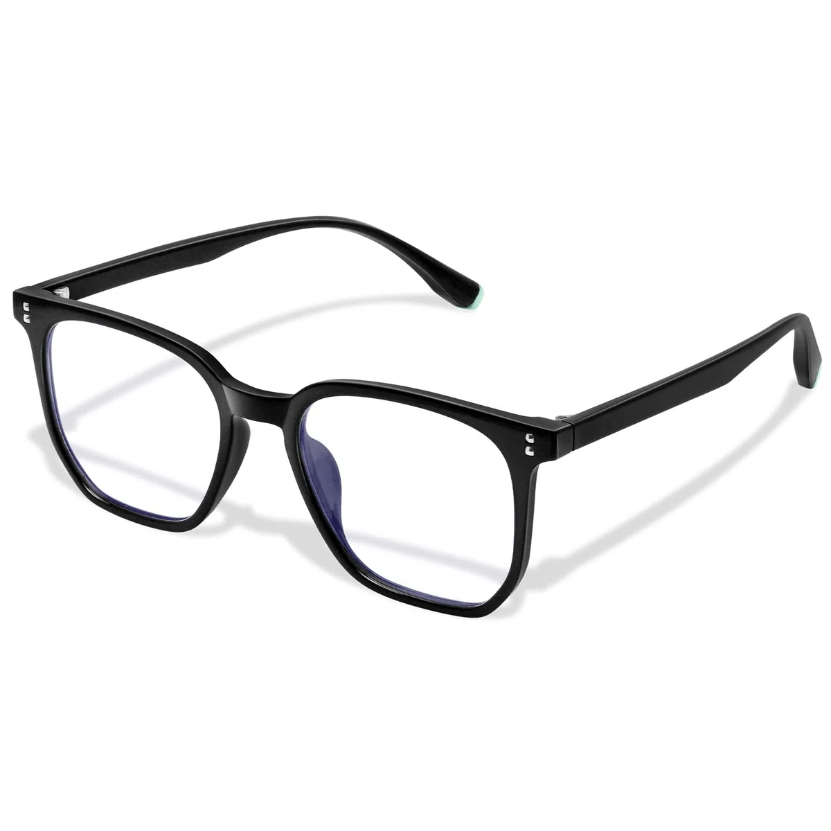 KANASTAL Occhiali Filtro Luce Blu Uomo Donna Computer Quadrati Grandi Trasparenti TR anti Affaticamento Blue Light Blocking Glasses Per PC Gaming TV