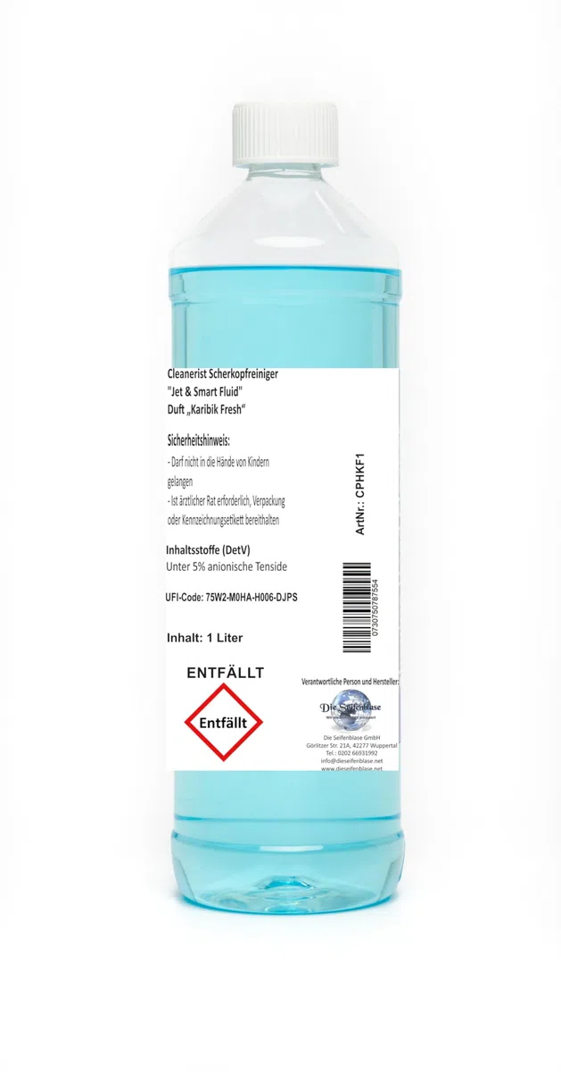 Cleanerist - Detergente per testine di rasatura, liquido di ricarica Jet & Smart Fluid, compatibile con rasoio Philips