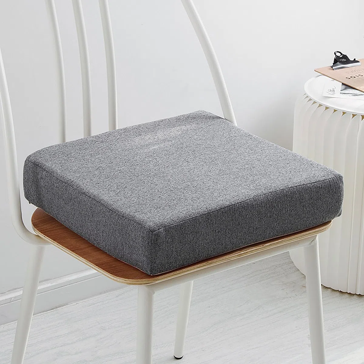 Copertura per pavimento lavabile per sedie a rotelle e auto, extra spessa, per anziani, colore grigio scuro, 30 x 30 x 15 cm, supporto postotivo ideale