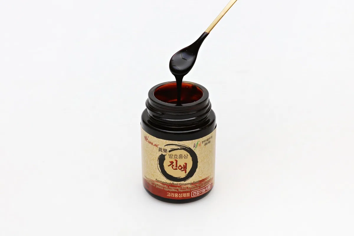Ginseng Rosso Coreano Fermentato | Estratto GOLD (Oro) 50g | Dose per 50 giorni | Massima Concentrazione Possibile di Ginsenosidi (80mg/g, Rg1,Rb1,Rg3: 6mg/g)