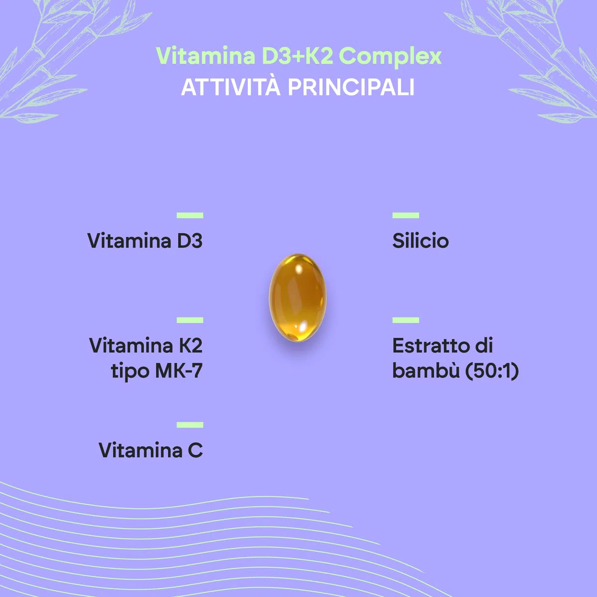 Vitamina D3 e K2 10000 UI - Immunità Ossa e Muscoli - Vit D3 K2 MK7 con Vitamina C e Olio Extravergine di Oliva - 60 Softgel Vitamina D Complex Nutralie