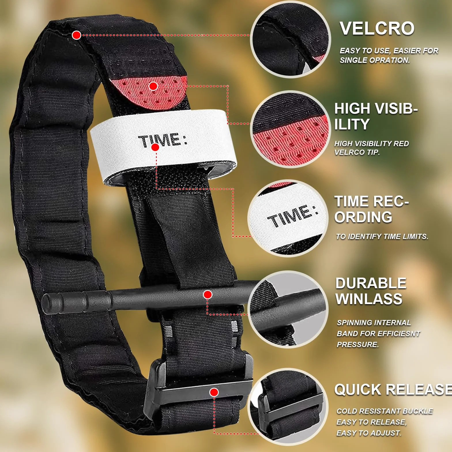 Borsa Pronto Soccorso, Kit Primo Soccorso per Esterni, Tattico Molle Marsupio, Trauma First Aid Kit, Kit Traumi, Emergenza Primo Soccorso (giallo mimetico)