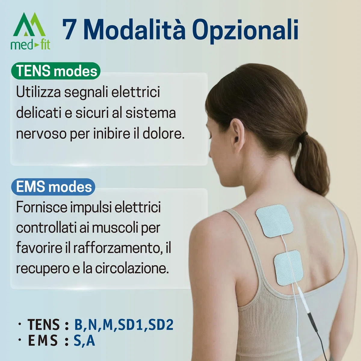 Med-Fit 3 Digital Dual Channel TENS Machine