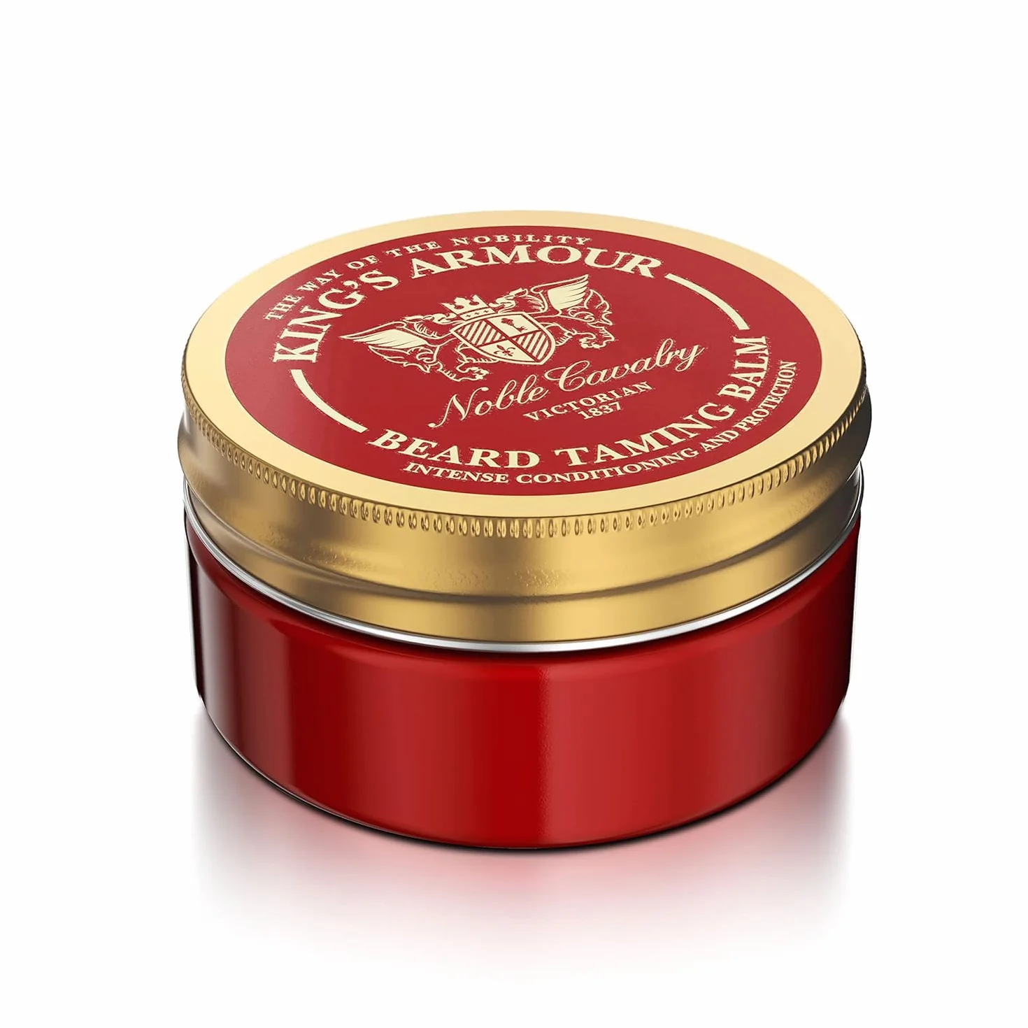 King's Armour Luxury Beard Care Balm 50 ml - Balsamo Premium Beard Tamer - Cura e Protezione Intensive