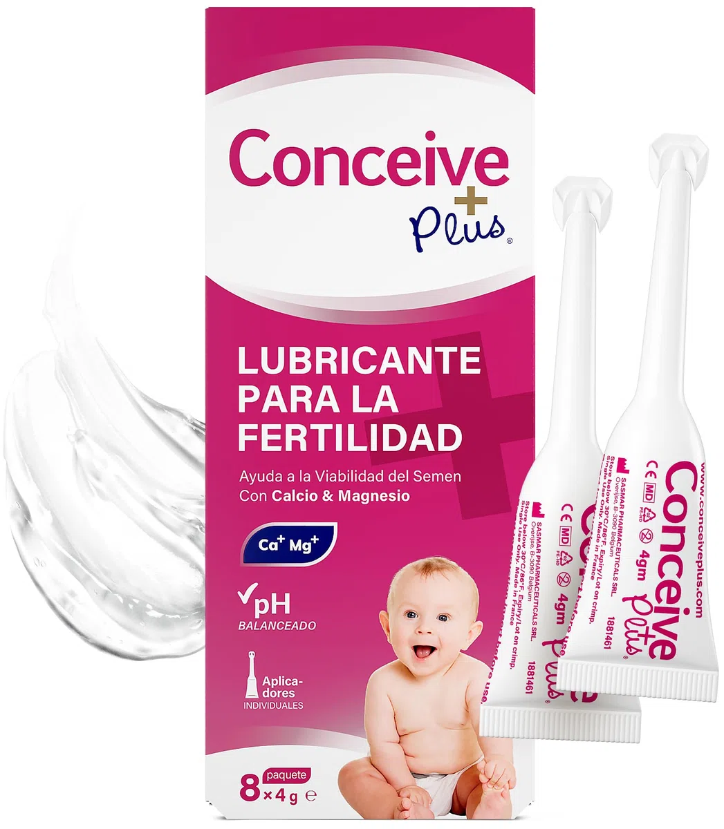 Conceive Plus Lubrificante per la fertilità, applicatori individuali, 8 x 4 g