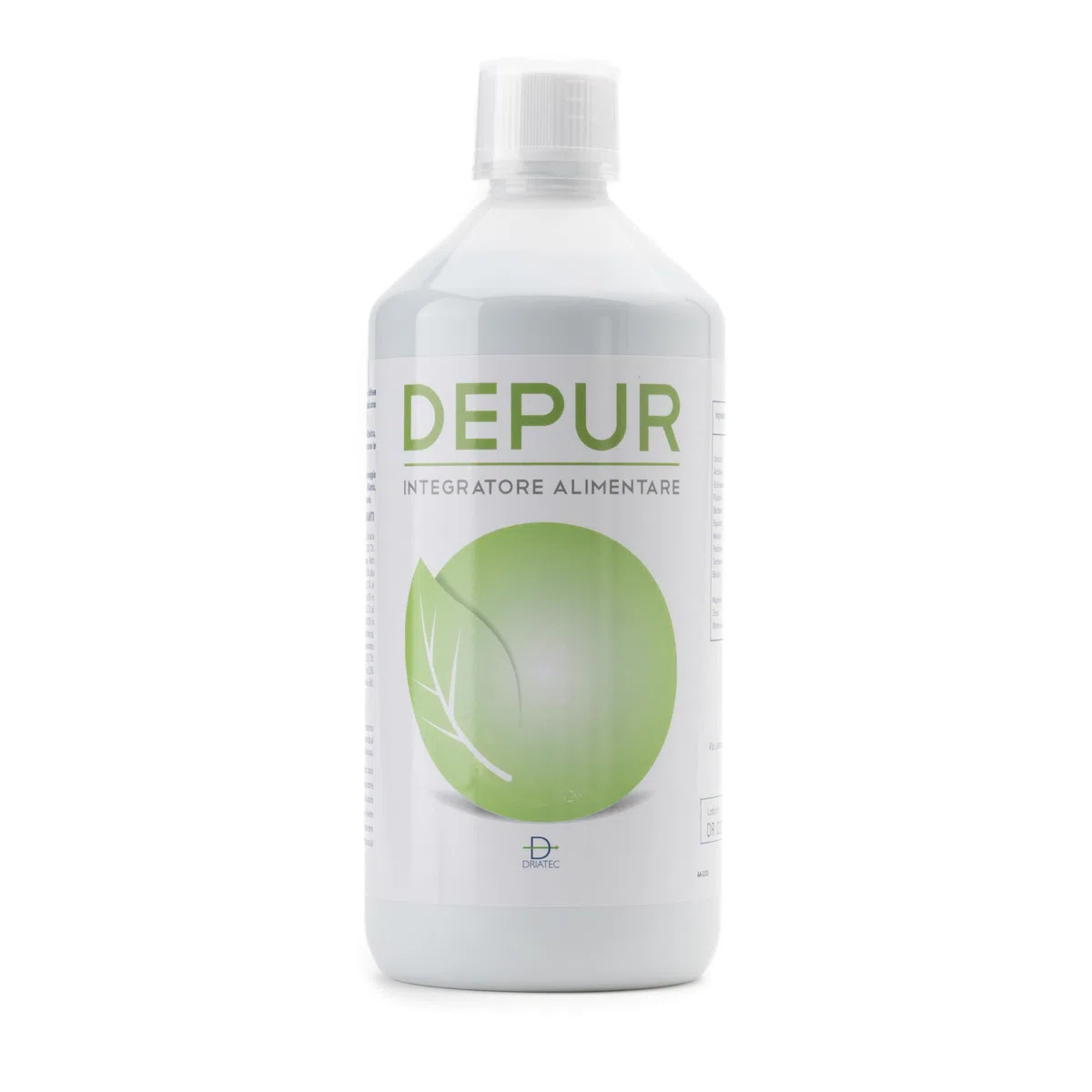 Depurativo Forte con Tarassaco Betulla Bardana e 10 Estratti Vegetali, Integratore Liquido per Ritenzione Idrica Drenante 1 Litro Depur Driatec