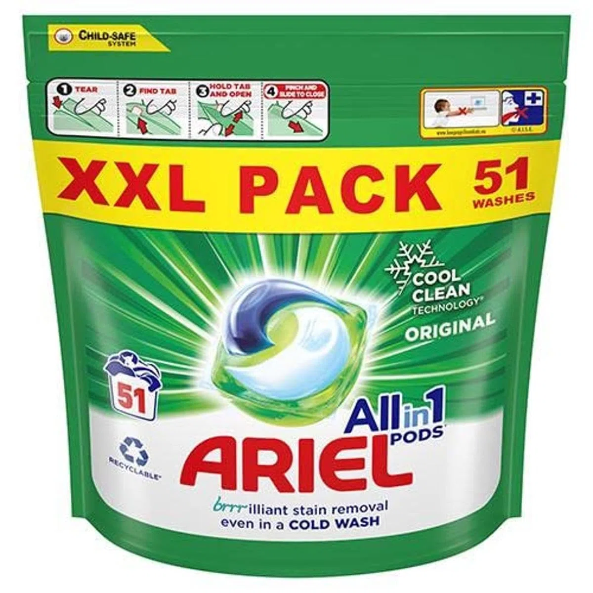 Ariel Original - Cialde All in 1, 51 lavaggi