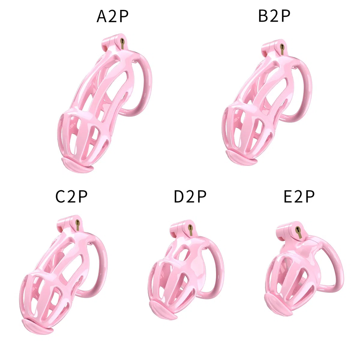 Chastity Cage Pene Jaulas De Pene En Bondage Chastity Cage Uomo Cintura Castità Per Uomo Penis Cage Gabbia Pene Cock Cage Sex Toy Gabbia Castità Per Uomo (B2P)