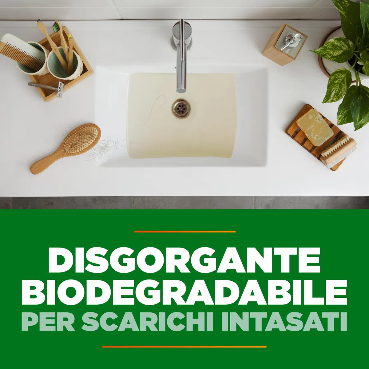Mr Muscle Disgorgante Biodegradabile, Stura Lavandini e Scarichi Intasati Forte, 3 Dosi per Flacone, Formato Scorta da 6 Pezzi da 750 ml