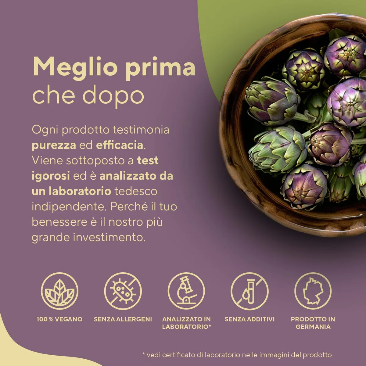 Estratto di carciofo - 300 Capsule - 2.400mg dose giornaliera - Alto dosaggio (12:1) - 60mg di cinarina - Estratto carciofi francese - Vegano - Testato in Laboratorio, produzione Tedesca - TRUE NATURE
