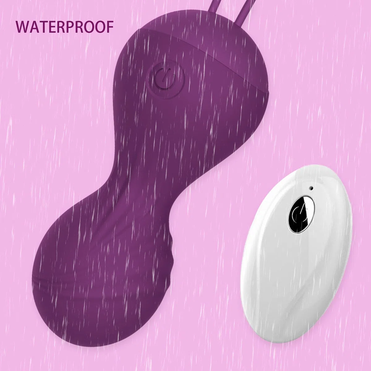Vibratore Telecomando Distanza Bullet Vibrator, Vibratori Donna Sex Toys con 10 Modalità di Vibrazione, Giocattoli Sessuali Vibratoreper punto G, Ovetto Vibrante per Adulti Coppia