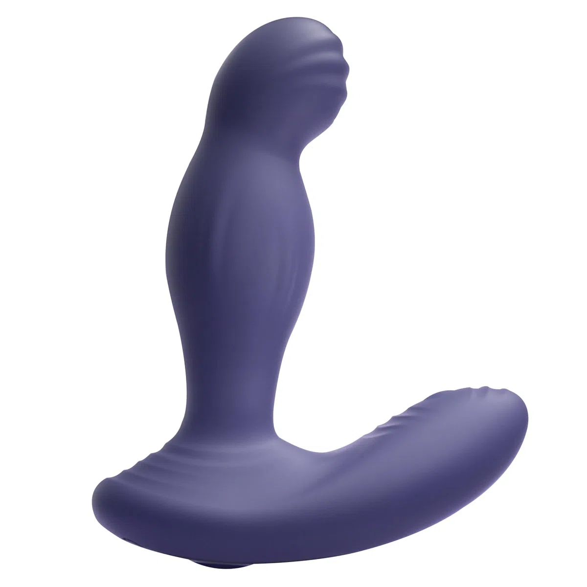 AMAZBEE Silicone Stimolatore Prostata uomini Vibratore Anale Telecomando Dildo Anale con Funzione di Schiaffo e Spinta Femmina o Gay Formazione Anale Sex Toys (Black)